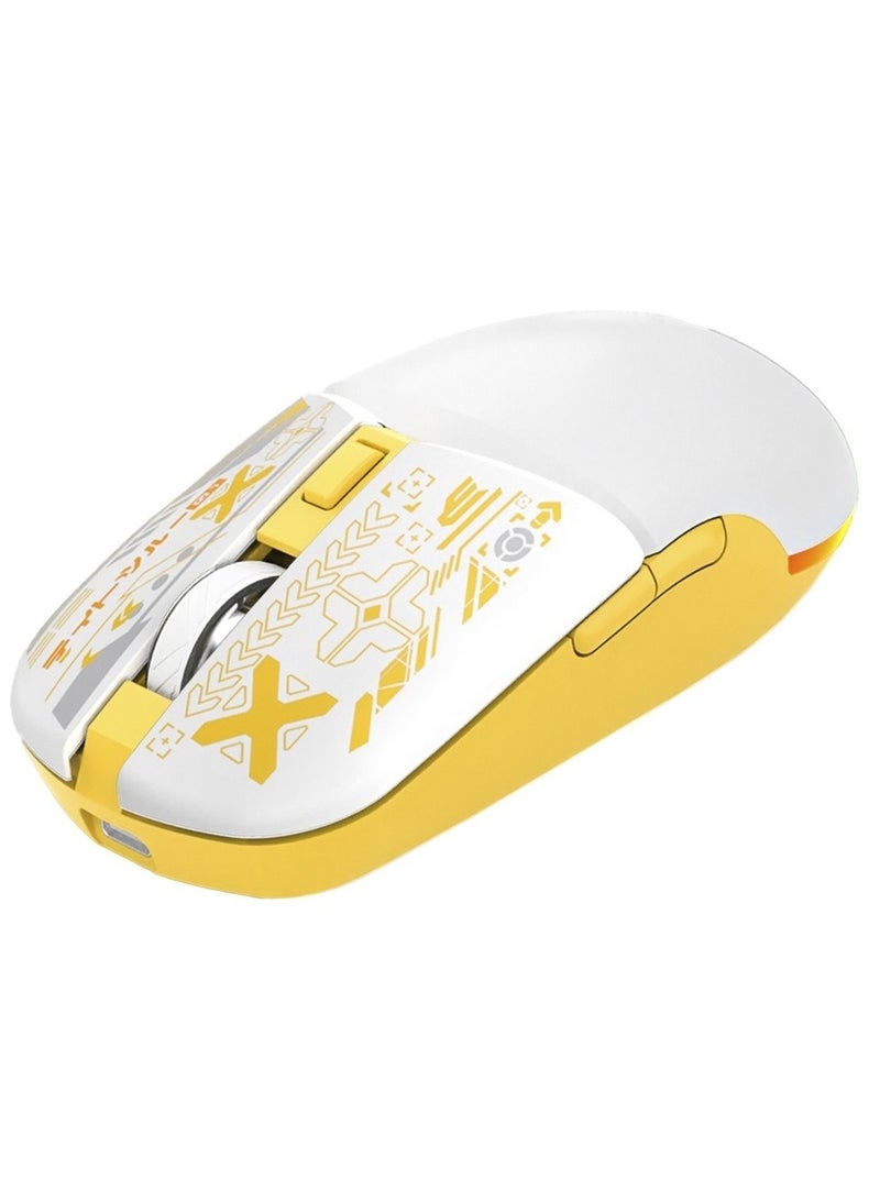 FV-210 Rechargeable Dual-Mode Bluetooth BT5.1 & 2.4G Wireless Connection – Silent Clik – 4 Buttons – 500mAh Power Saving on/off button – PAW 3212 / 3200DPI Optical Sensor – Apandics Design – UV Coating – For Gaming ,Office business ,WIN / iOS/ Android