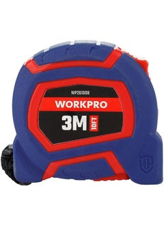 WORKPRO WP261008 3MX16MM/10FT. Nylon Coated Yellow Steel Tape Measure  - Image 3