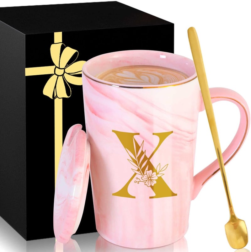 MNZZ Personalized Ceramic Coffee Mug with Lid Tea Cup Women Female Teacher Gifts for Birthday Christmas Holiday Xmas Personalized Unique Custom Inexpensive Present Im Sorry You Are My Sunshine,X - Image 1