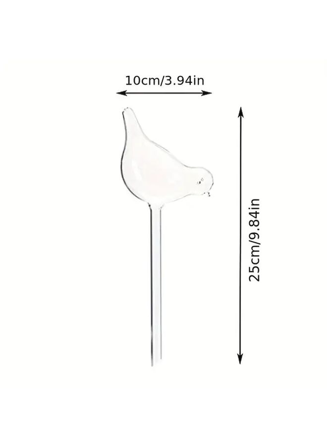 6pcs Transparent Bird Shaped Automatic Watering Drippers For Potted Plants - Image 4