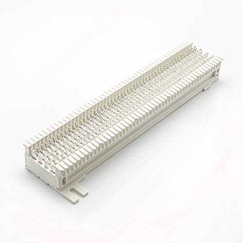 InstallerParts 66 Punch Down Block - Terminating Block for Data Network Wiring, Telephone Punch Down Cabling, Wire Termination - White - Image 4