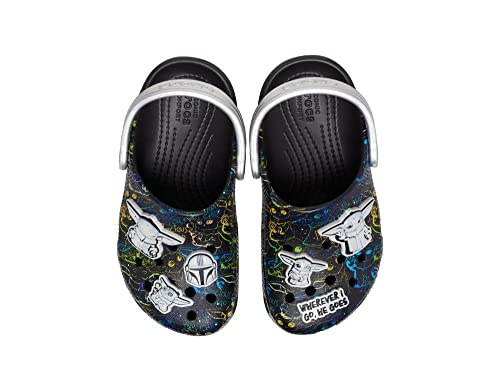 Crocs Kids' Classic Star Wars Clog, Baby Yoda, 4 Toddler - Image 4