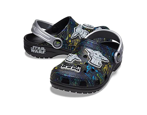 Crocs Kids' Classic Star Wars Clog, Baby Yoda, 4 Toddler - Image 3