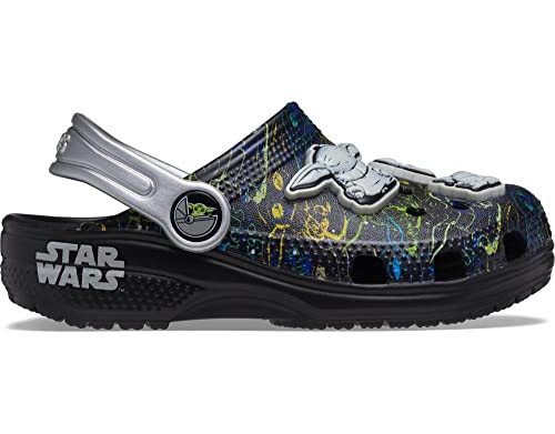 Crocs Kids' Classic Star Wars Clog, Baby Yoda, 4 Toddler - Image 1