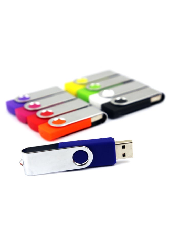 New Metal Rotating U Disk 32/64/128/512/256/1g 2g Bidding Small Capacity Batch Color Mixing Variety 