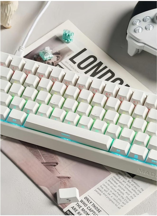 MADLIONS MAD60 HE RGB Magnetic Switch Keyboard, Wireless/Bluetooth/USB RGB Backlit Soundproofing Foam,60% Magnetic Switch Hall Effect Adjustable, for PC Mac Win  - Image 2