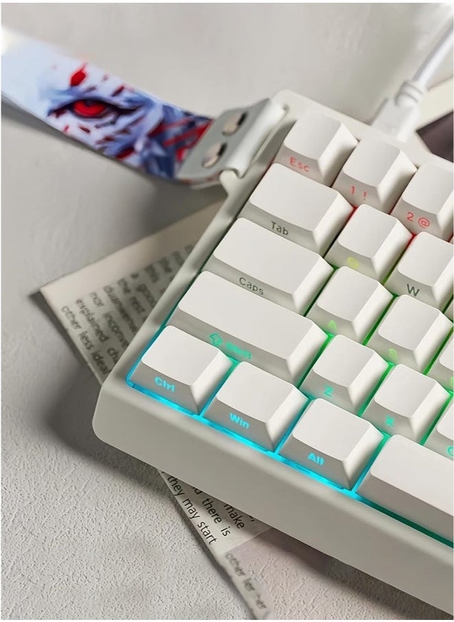 MADLIONS MAD60 HE RGB Magnetic Switch Keyboard, Wireless/Bluetooth/USB RGB Backlit Soundproofing Foam,60% Magnetic Switch Hall Effect Adjustable, for PC Mac Win  - Image 3