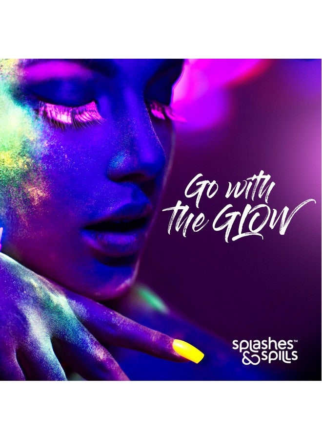 Splashes & Spills Uv Blacklight Glow Eyeliner And Mascara Duo 6 Color Variety Pack 6Ml Day Or Night Stage Clubbing Or Costume Makeup By Splashes & Spills - Image 5