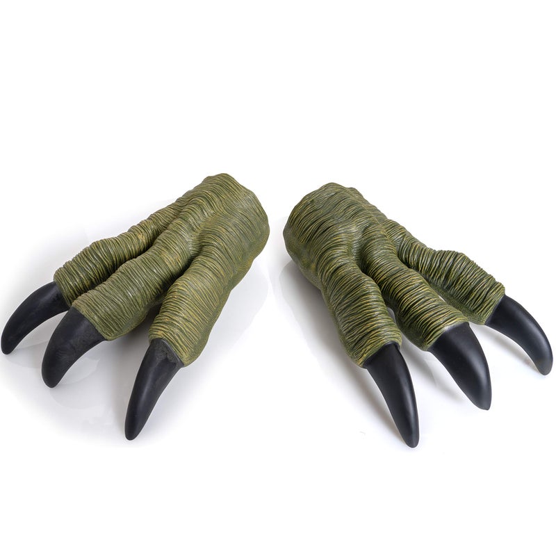Skeleteen Dinosaur Claws Costume Accessories - Velociraptor Pretend Play Dino Paw Gloves Cosplay Accessories for Adults and Kids - Image 5