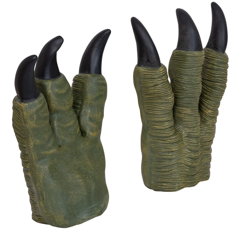 Skeleteen Dinosaur Claws Costume Accessories - Velociraptor Pretend Play Dino Paw Gloves Cosplay Accessories for Adults and Kids - Image 1
