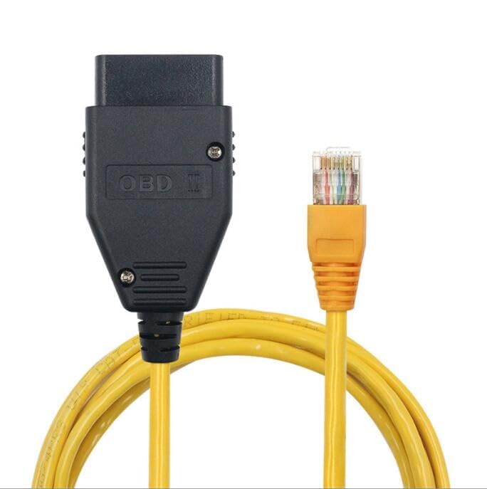 Star AutoLink ENET Ethernet Cable RJ45 OBD2 Interface Coding BMW F Series - Engine Diagnostic Tool Compatible With I-Sta, ICOM Coding, Bootmod3, Bimmercode Programming, Brushing Hidden Data STAR037 - Image 1
