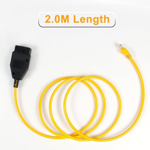 Star AutoLink ENET Ethernet Cable RJ45 OBD2 Interface Coding BMW F Series - Engine Diagnostic Tool Compatible With I-Sta, ICOM Coding, Bootmod3, Bimmercode Programming, Brushing Hidden Data STAR037 - Image 5