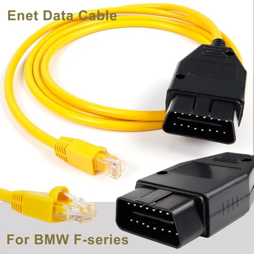 Star AutoLink ENET Ethernet Cable RJ45 OBD2 Interface Coding BMW F Series - Engine Diagnostic Tool Compatible With I-Sta, ICOM Coding, Bootmod3, Bimmercode Programming, Brushing Hidden Data STAR037 - Image 3