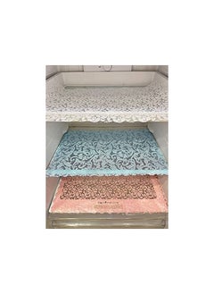 Spaceshoop Fridge Mats Inner fridge cover Can Be Cut Refrigerator Pads Vegetable Fruits Fresh Pad Drawer Table Placemats Cabinet Protective Pad  - Image 2