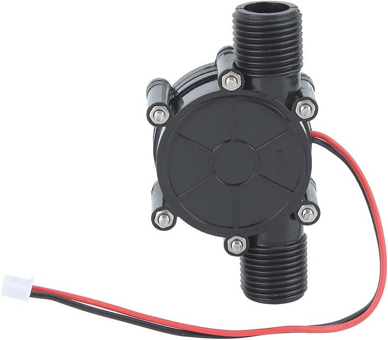 12 فولت 10 واط مولد كهرباء مائي صغير يعمل بالتيار المستمر من الفولاذ المقاوم للصدأ مدمج خارج الشبكة طاقة طوارئ - Image 3