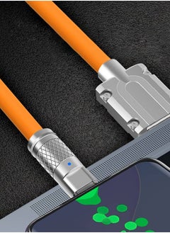 مي وان كابل شحن سريع 120 وات USB A إلى لايتنينج للآيفون 1 متر برتقالي  - Image 3