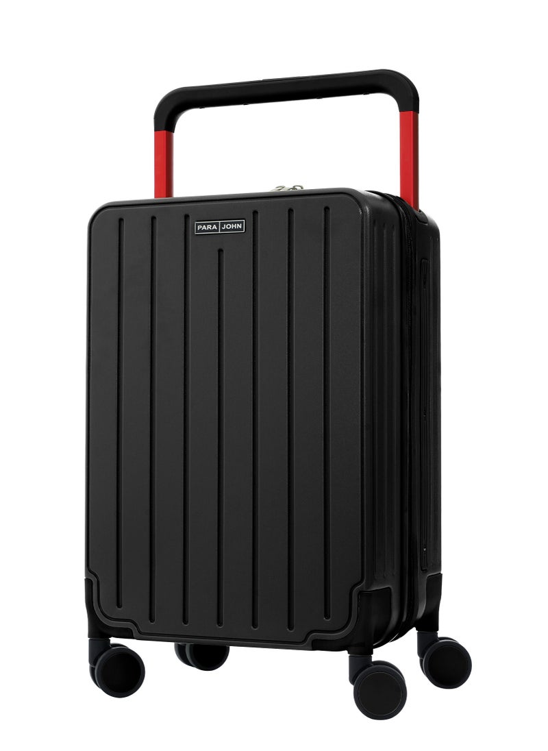 Wide Handle Cabin Luggage Trolley For Ultimate Fashion Travel Elegance Black - pzsku/ZED28452FCBC3CE29833CZ/45/_/1707740828/0e320a4f-3256-43a5-953d-2cdfafc116dc