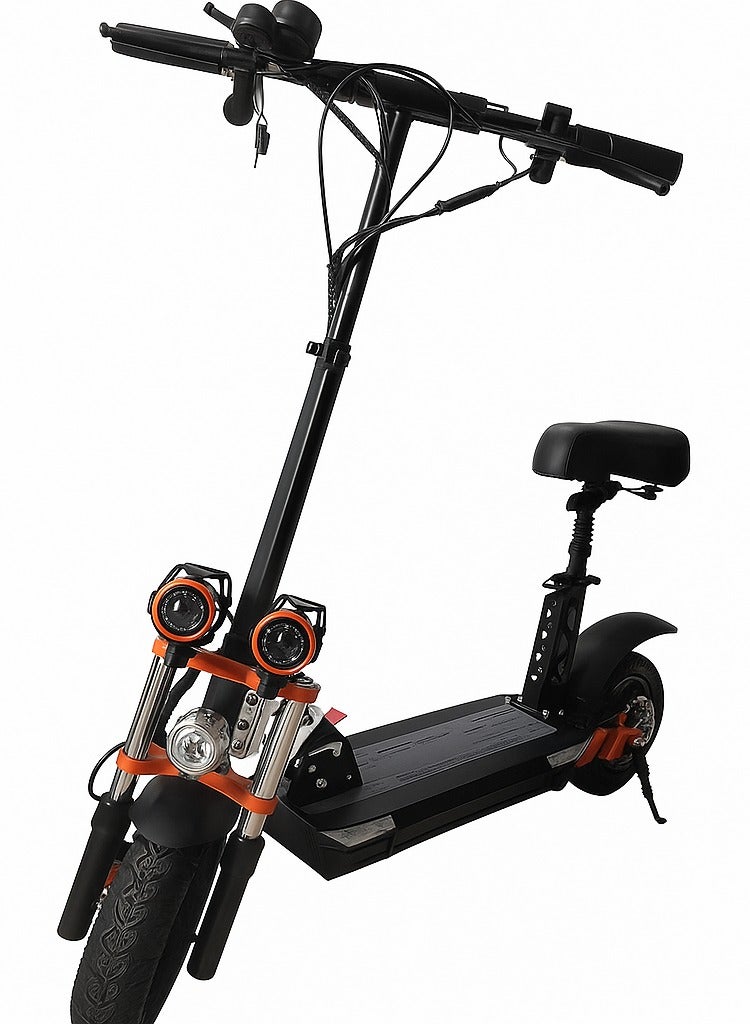 Generic Speed Foldable Electric Scooter – 1000W, 48V 10.4Ah Battery, LCD Display (M7 Model)  - Image 1
