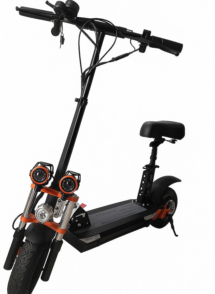 Generic Speed Foldable Electric Scooter – 1000W, 48V 10.4Ah Battery, LCD Display (M7 Model)  - Image 3