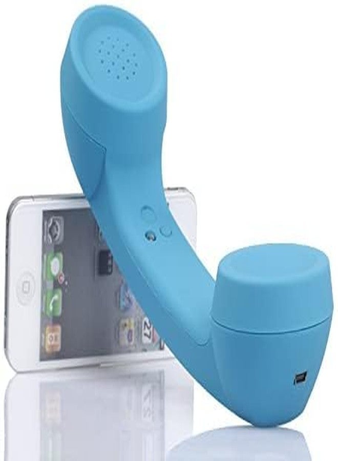 ENJOY-UNIQUE Wireless Bluetooth Mic Headphones Comfort Retro Phone Handset Mic Speaker Phone Call Receiver Compatible with iPhone iOS Android iOS Cell Phone Telephone - Image 4