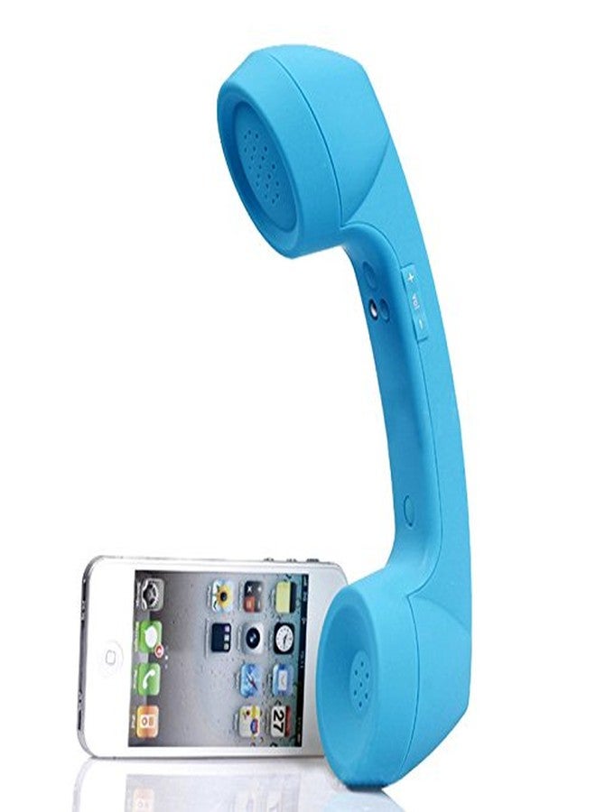 ENJOY-UNIQUE Wireless Bluetooth Mic Headphones Comfort Retro Phone Handset Mic Speaker Phone Call Receiver Compatible with iPhone iOS Android iOS Cell Phone Telephone - Image 1