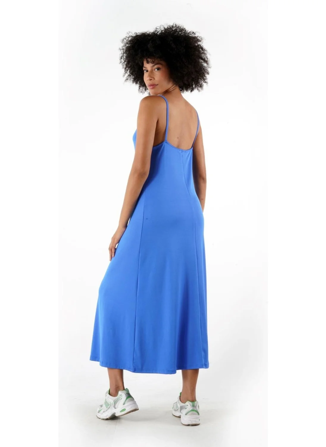 Alexander Gardi Alexandergardi Thin Strap Midi Length Dress (B24-005206)