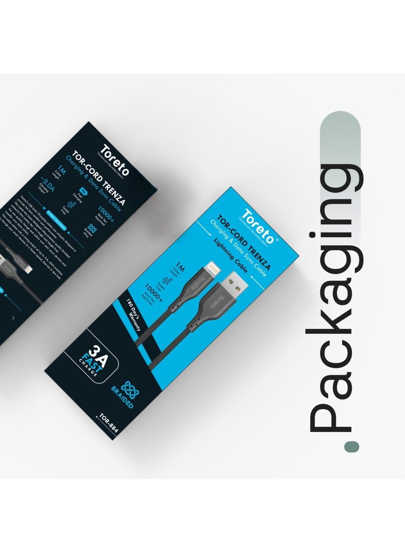 Toreto TOR-884 TOR-Cord Trenza Lightning Cable - Image 5