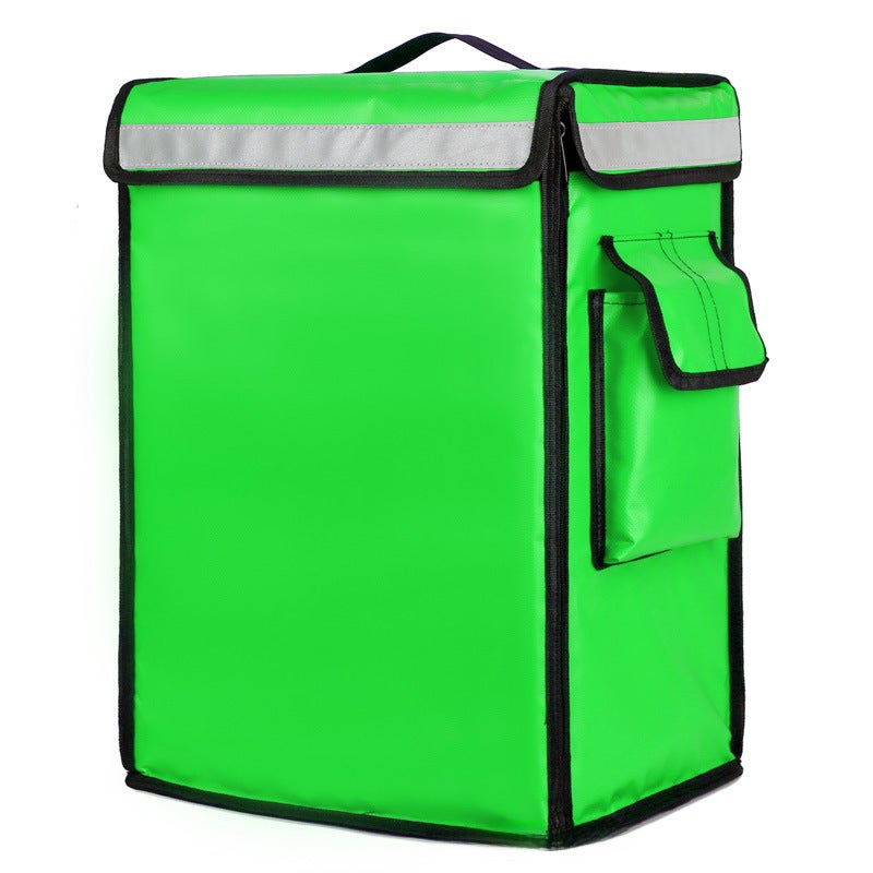 42L Insulated Delivery Backpack, Thermal Cooler, Waterproof Green