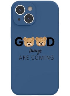 Protective Slim Fit Case Liquid Silicone Cover With Full Body Protection Anti Scratch Shockproof Case For Iphone 15 Blue Good Time Copy Multicolour Mcpls15Bluea319