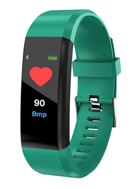 115 Plus Smart Bracelet Sleep Monitor Fitness Tracker With Call Message Notifications Green