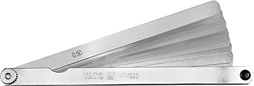 Yato Feeler Gauge 14 Leaf 200 mm 0.05 â“ 1.5 mm - Image 2