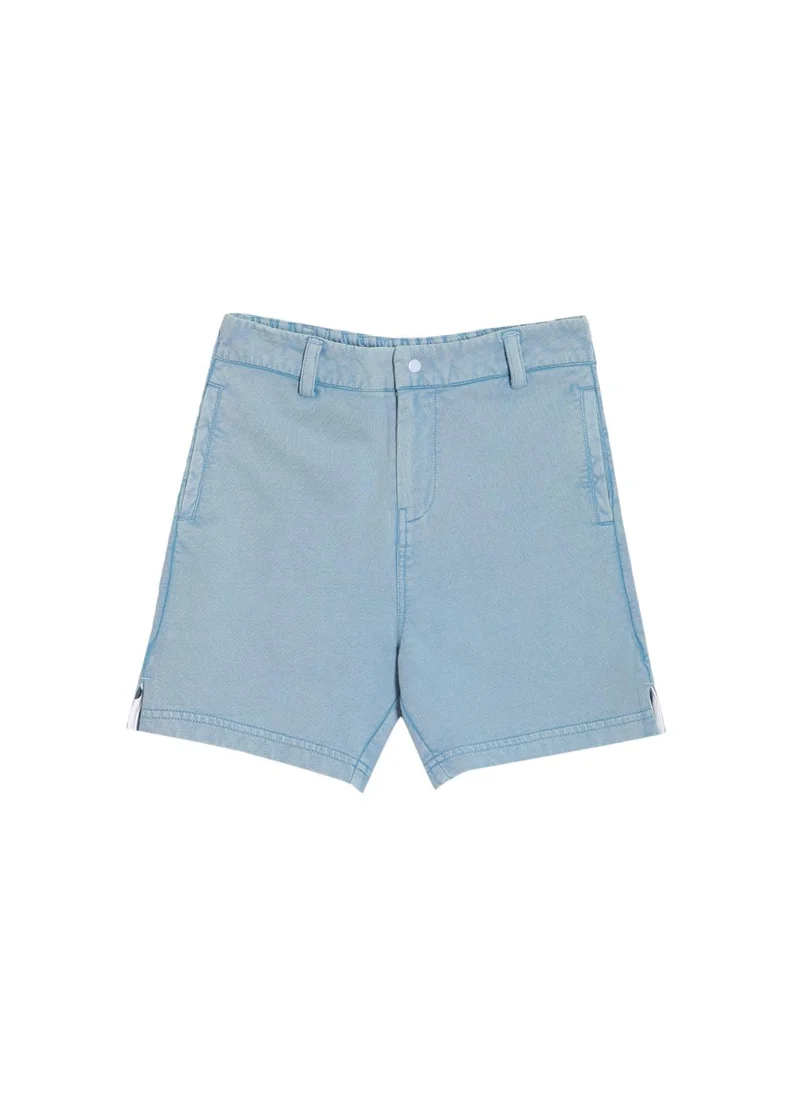 Pilolo Denim Polka shorts