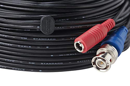 Lorex CB60UB4K 60ft (18m) Premium 4K BNC RG59/Power Siamese Accessory Cable, Supports 4K Analog Cameras - Image 2