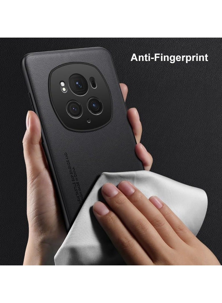 general Luxury PU Leather Case for Honor Magic 6 Pro,Back Cover Full Protection Silicone Phone Case for Magic 6 Pro - Image 2
