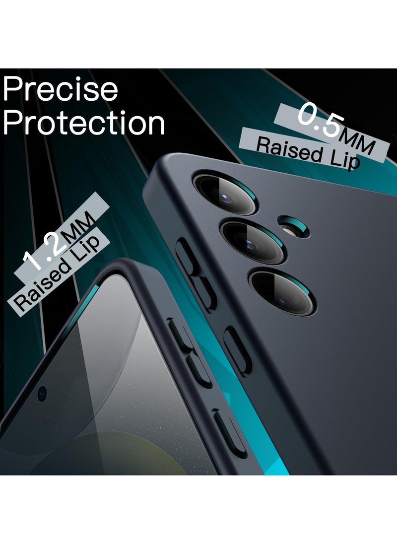 Jetech Slim Fit Case For Samsung Galaxy S24 Plus 5g Camera Lens Full Protection Soft Tpu Thin Protective Phone Cover With Matte Finish Shockproof Dark Blue  - Image 5