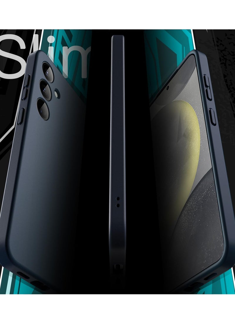 Jetech Slim Fit Case For Samsung Galaxy S24 Plus 5g Camera Lens Full Protection Soft Tpu Thin Protective Phone Cover With Matte Finish Shockproof Dark Blue  - Image 3