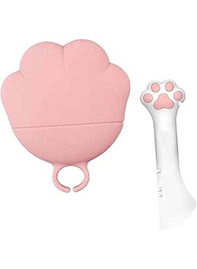 Multifunctional Pet Food Can Spoon Set With Opener And Protective Cover Easy Clean - Image 1