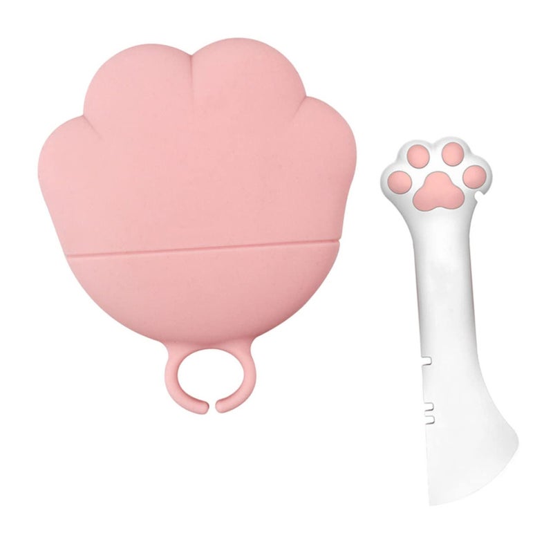 Multifunctional Pet Food Can Spoon Set With Opener And Protective Cover Easy Clean - Image 2