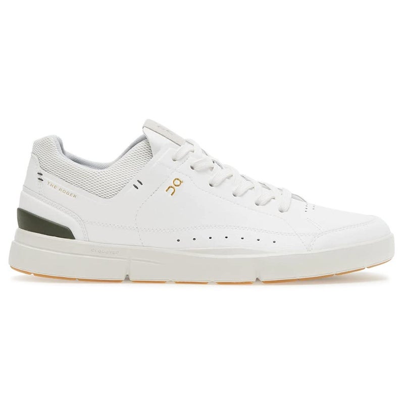 On Mens The Roger Centre Court Synthetic Leather White Jungle Trainers 7 US - Image 5