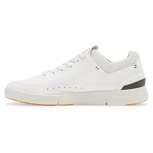 On Mens The Roger Centre Court Synthetic Leather White Jungle Trainers 7 US - Image 3