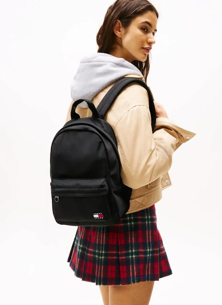 تومي جينز Logo Detailed Zip Through Backpack