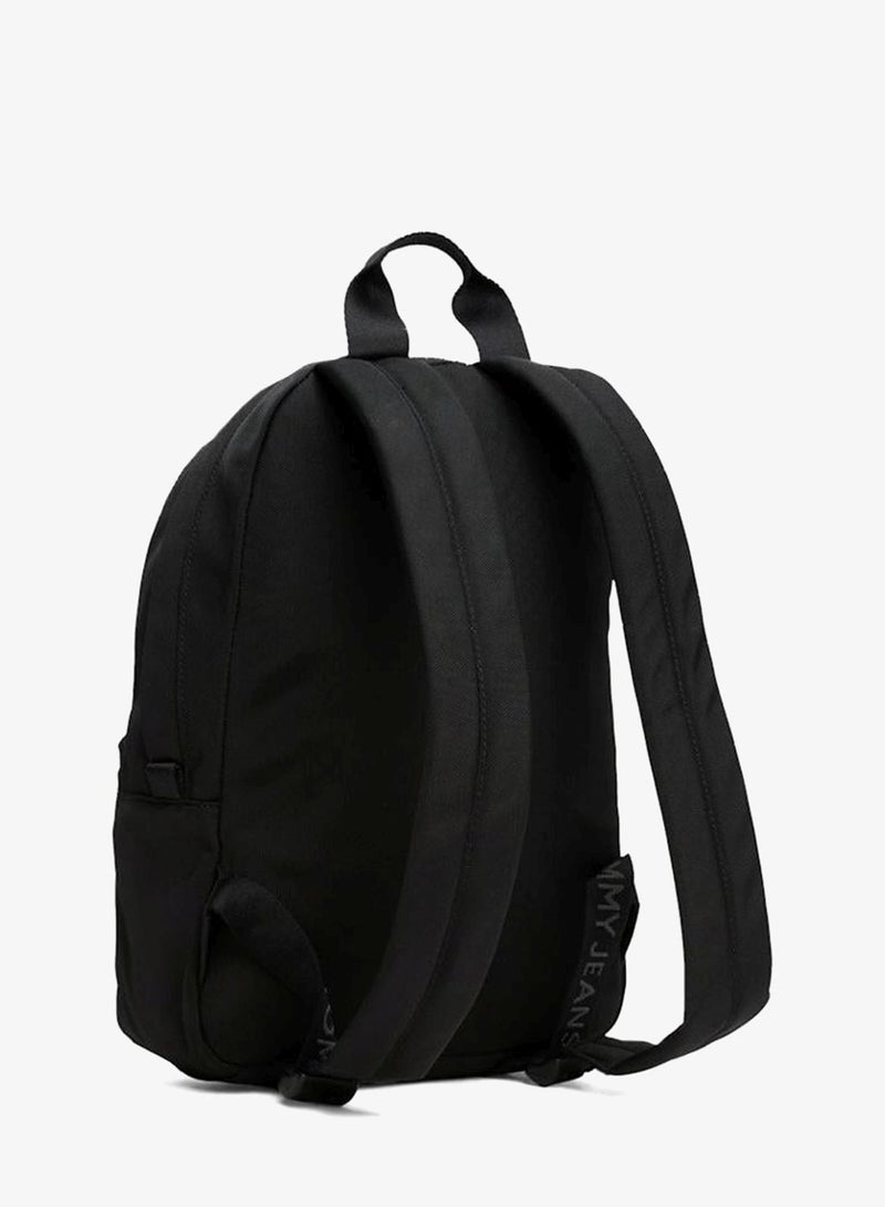 تومي جينز حقيبة ظهر بسحاب وتفاصيل شعار - Image 3