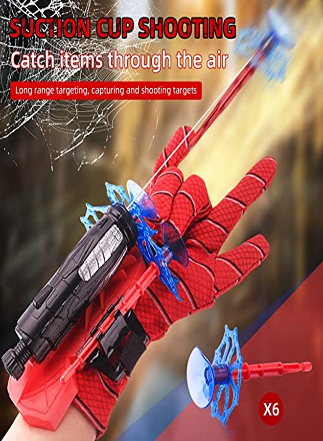 Launcher Wrist Toys Set, Spider Toy Launcher Gloves Kids with 6 Bullets, Spider Web Shooter(1 Pcs) - Image 2