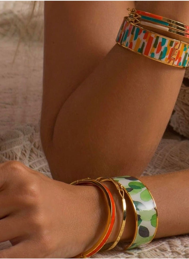 Bangle up Enamel Bracelet  - Image 1
