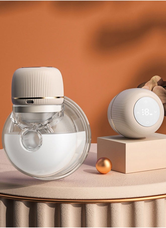 Occuwzz Breast Pump Electric Wearable Smart Display Mini Breast Milk Collector  - Image 1
