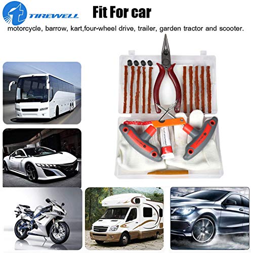 TIREWELL TW-5001 9-in-1 Tubeless Tyre Puncture Kit (TW-5001) - Image 4