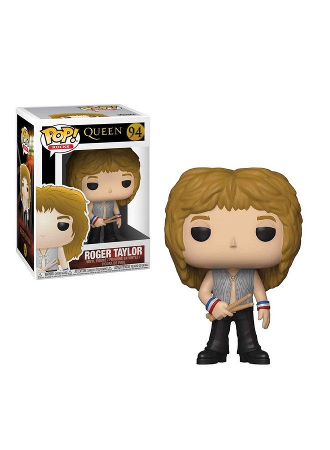 Funko 33716 Pop Rocks: QueenRoger Taylor, Multicolor - Image 3