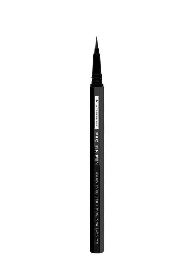Absolute New York Pro Ink Eyeliner; Rich and Fluid, Effortlessly Glides a Flake, Smudge and Transfer-Resistant Vegan Formula (MEIP02 Black) - Image 2