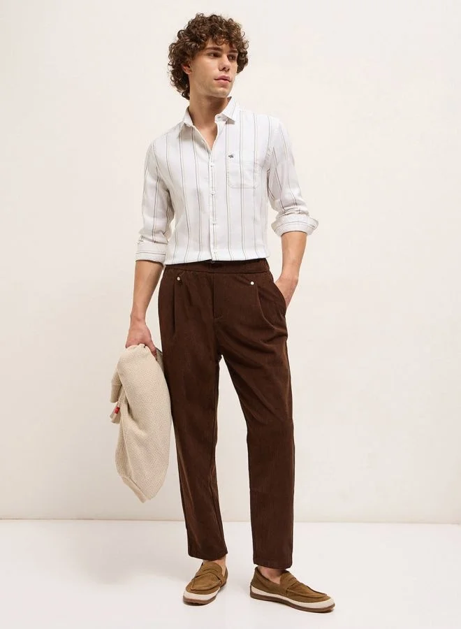 THE BEAR HOUSE Men's Shirt for Casual and Formal Wear | Classic Button-Down Style for Office, Daily Use, Travel, Events & All-Season Outfits | Versatile & Stylish Wardrobe Essential for Every Occasion