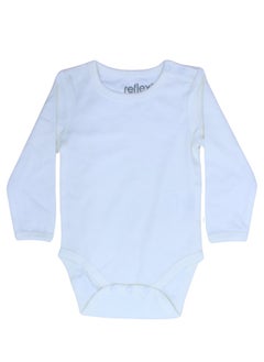 REFLEX 100% Super Soft Cotton, Full Sleeves Romper/Bodysuit, for New Born 12-18 Months  - Image 1